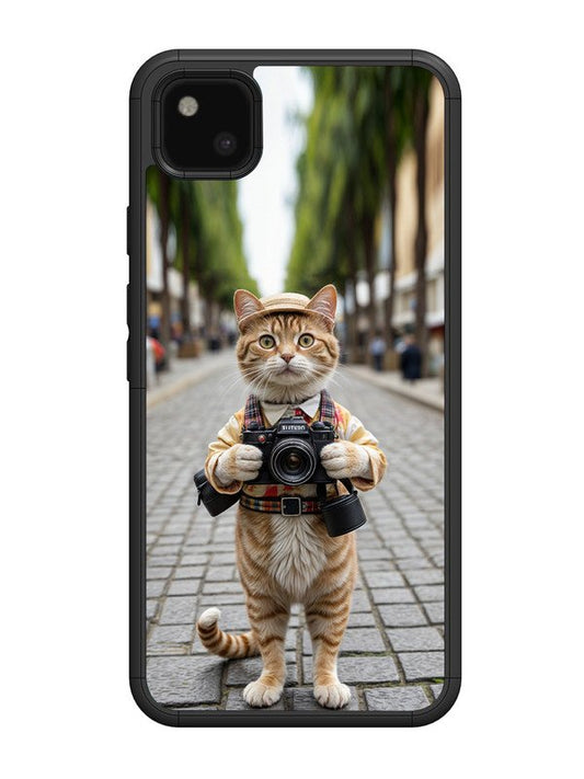 Google Pixel 4A Cat as Cameraman
