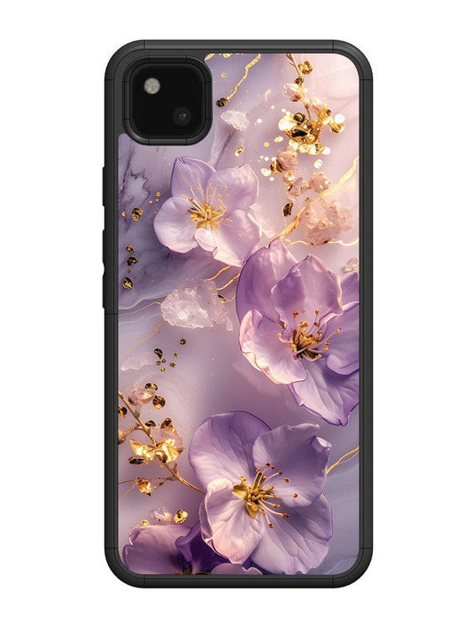 Google Pixel 4A Orchid with Golden Safron