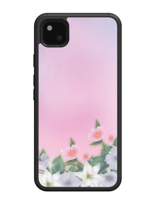 Google Pixel 4A Pink Floral Elegance
