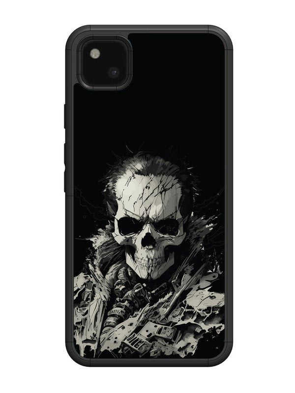 Google Pixel 4A Dangeruous Skull
