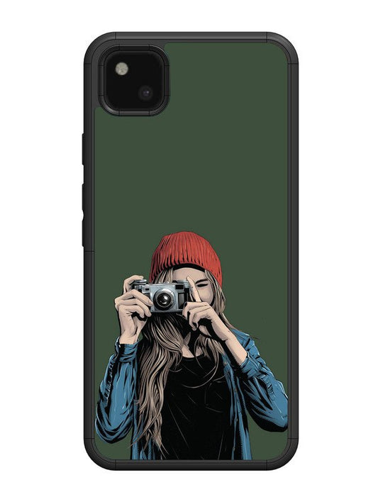 Google Pixel 4A Camera Girl