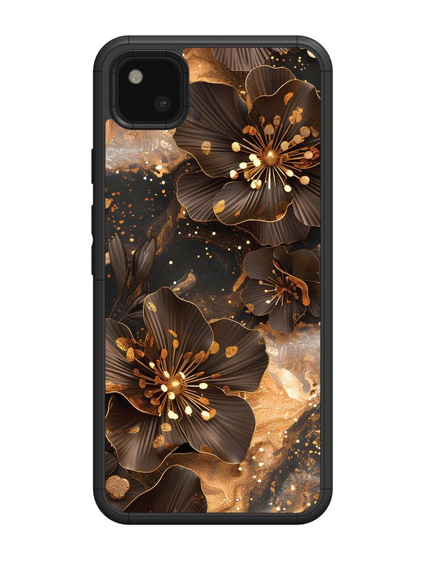 Google Pixel 4A Golden Flowars