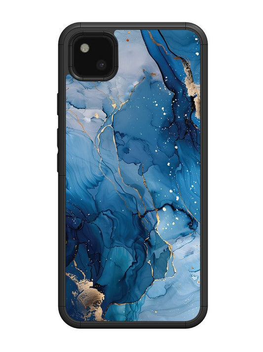 Google Pixel 4A Oceanic Pattern with Golden Sprinkles
