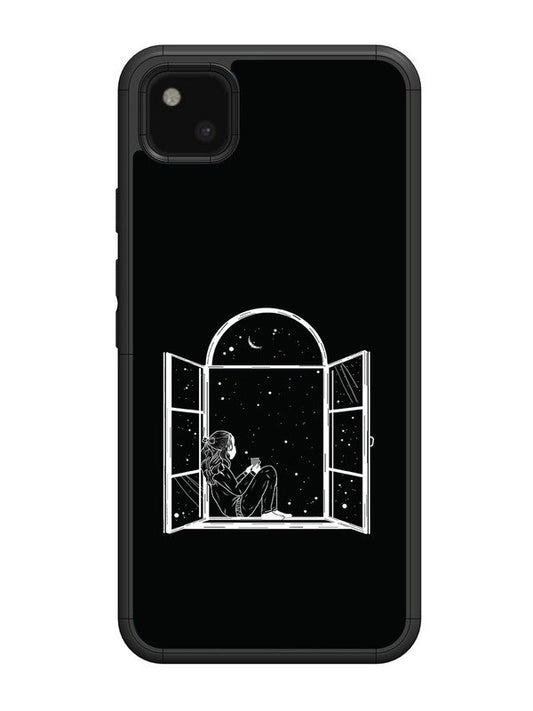 Google Pixel 4A Little Girl on Window