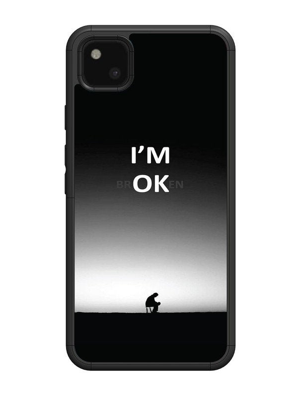 Google Pixel 4A I'm Broken A man on Chair Alone