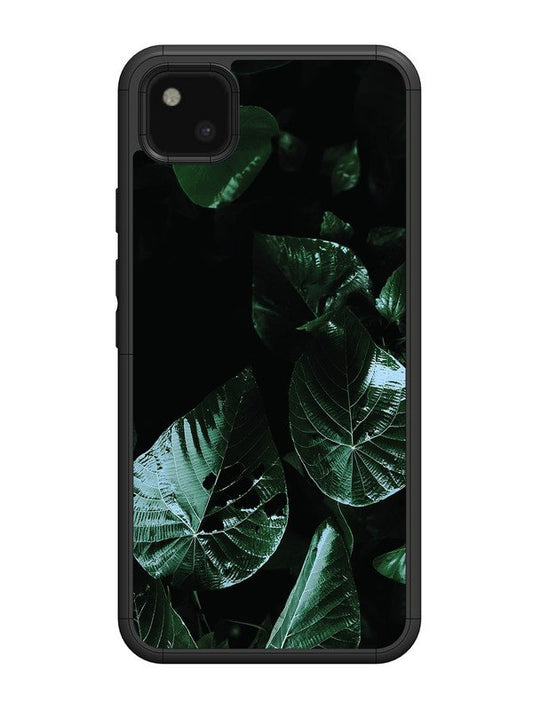 Google Pixel 4A Leafs at night