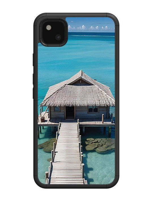 Google Pixel 4A Beach hut
