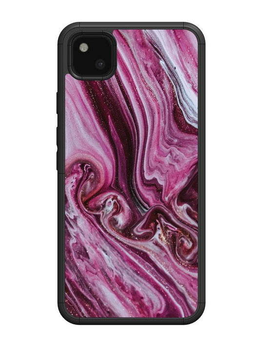 Google Pixel 4A Pink Flood Marble