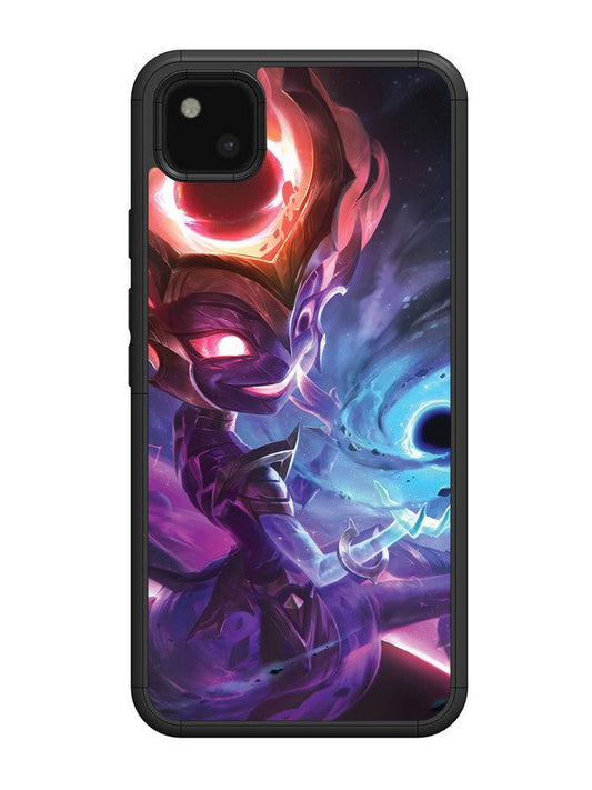 Google Pixel 4A Dark Star Zoe Lol Skin Splash