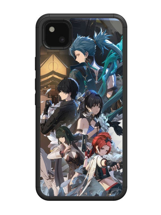 Google Pixel 4A Wuhtering Waves Characters