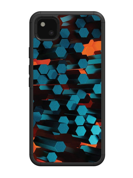 Google Pixel 4 xl Hexagon 3D Abstract