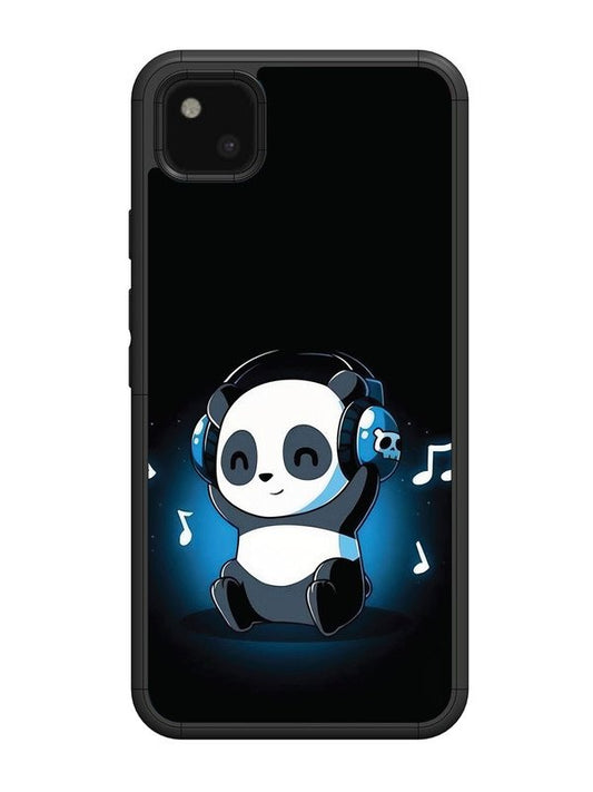 Google Pixel 4A Panda Listening Music