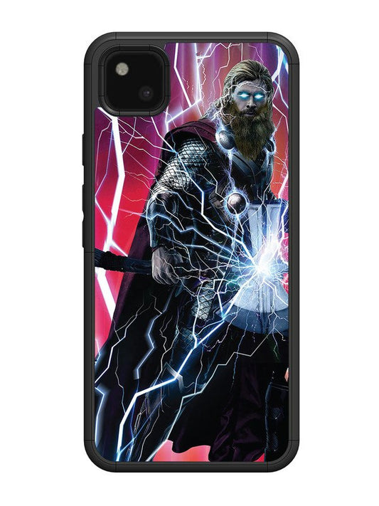 Google Pixel 4A thor stormbreaker hammer lightning