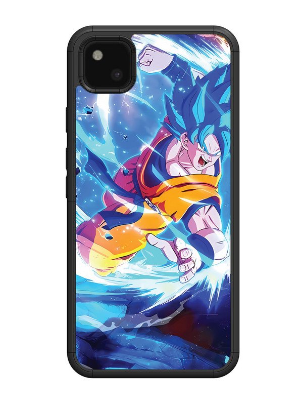Google Pixel 4A goku-blue-dragon-ball
