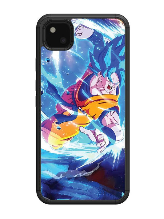 Google Pixel 4A goku-blue-dragon-ball