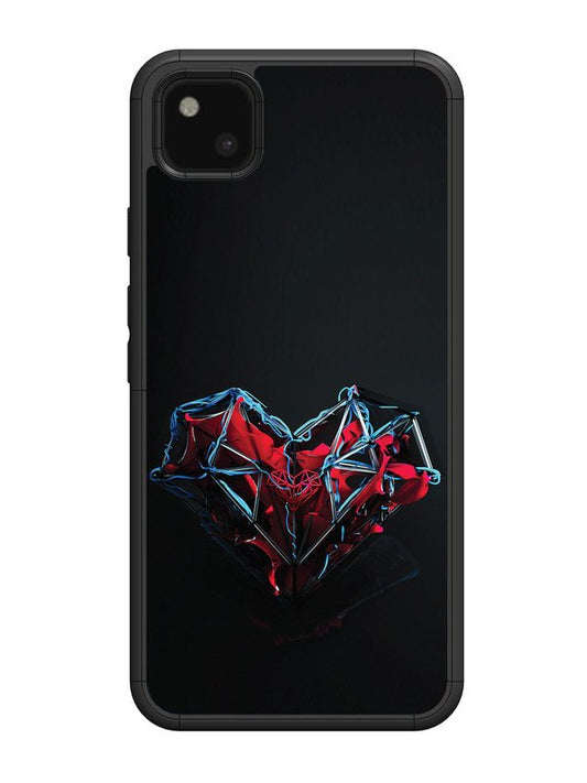 Google Pixel 4A heart-abstract