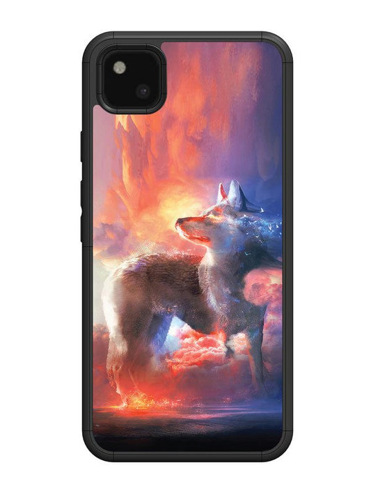 Google Pixel 4A wolf-fantasy-animal