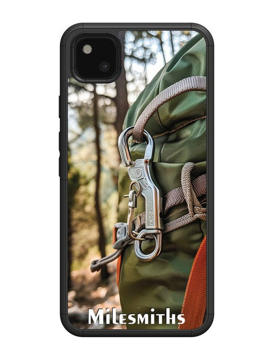 Google Pixel 4A Hiking Gear Close-up