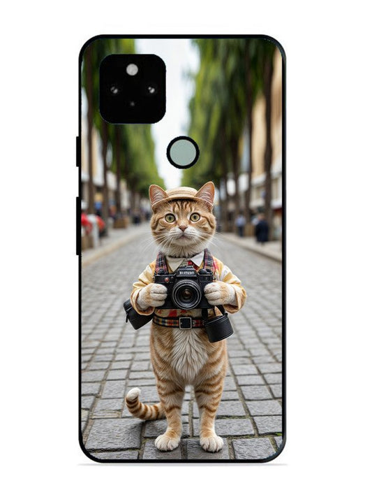 Google Pixel 5 Cat as Cameraman