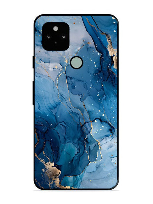Google Pixel 5 Oceanic Pattern with Golden Sprinkles