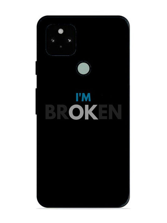 Google Pixel 5 I'm Broken Dark Theme