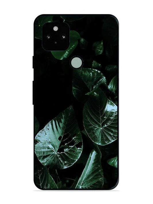 Google Pixel 5 Leafs at night