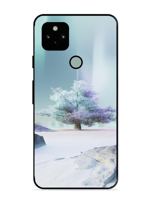 Google Pixel 5 Tree on lceland