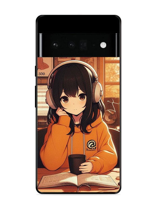 Google Pixel 6 Pro Cute Girl listening Music