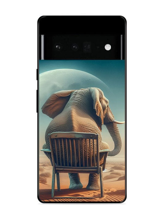 Google Pixel 6 Pro Baby Elephant om chair
