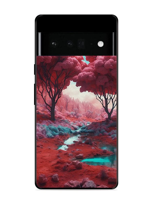 Google Pixel 6 Pro Pink Forest
