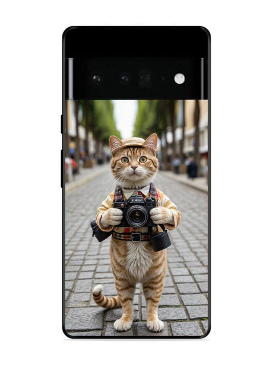 Google Pixel 6 Pro Cat as Cameraman