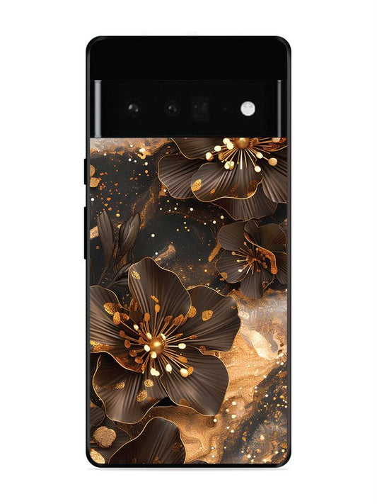 Google Pixel 6 Pro Golden Flowars