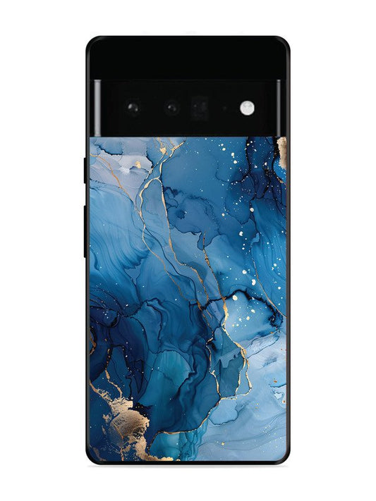 Google Pixel 6 Pro Oceanic Pattern with Golden Sprinkles