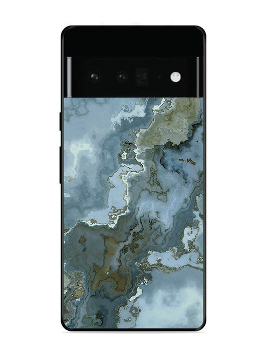 Google Pixel 6 Pro Celestial Blue Marble 2nd Pattern