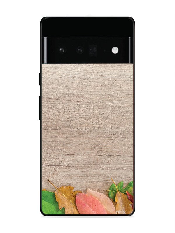 Google Pixel 6 Pro Autumn Leafs On Wooden Table