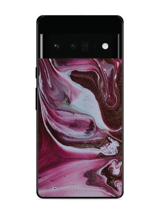 Google Pixel 6 Pro Pink And Golden Marble