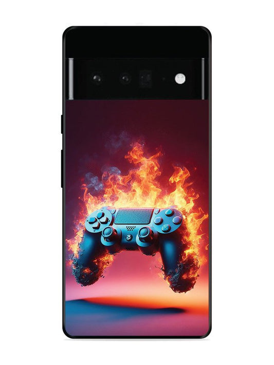 Google Pixel 6 Pro Console on fire