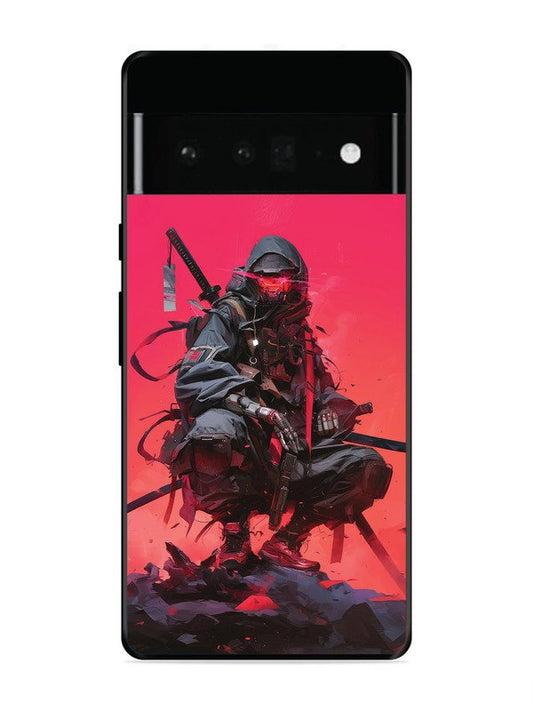 Google Pixel 6 Pro Cyberpunk Ninja Katana
