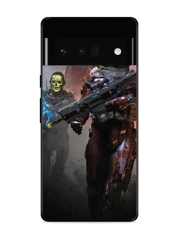 Google Pixel 6 Pro Sci-Fi Soldiers