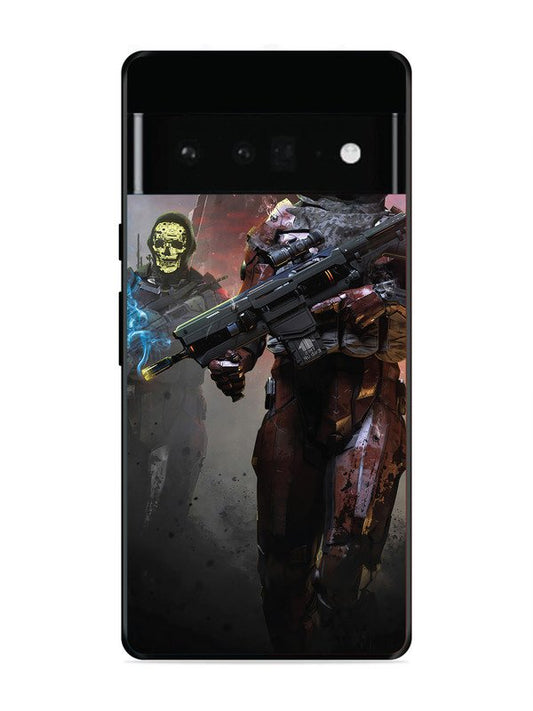 Google Pixel 6 Pro Sci-Fi Soldiers