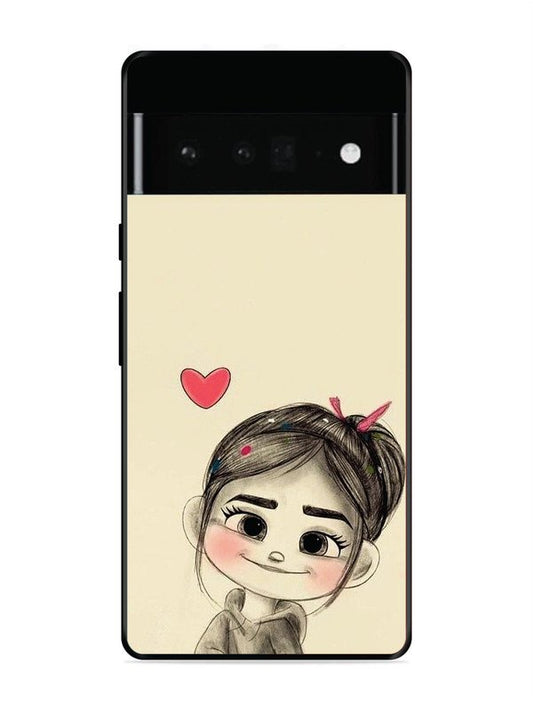 Google Pixel 6 Pro Cute Girl Looking at You
