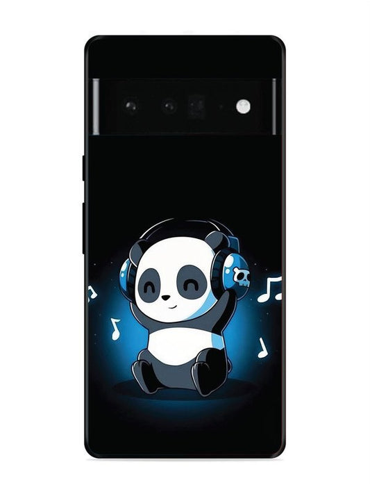 Google Pixel 6 Pro Panda Listening Music