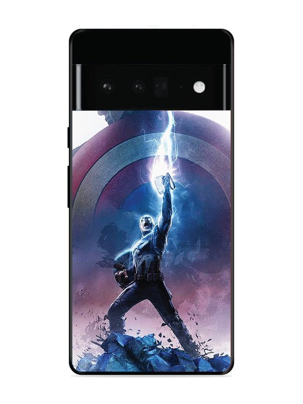 Google Pixel 6 Pro captain-america-thor-hammer-lightning