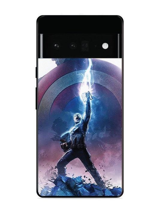 Google Pixel 6 Pro captain-america-thor-hammer-lightning