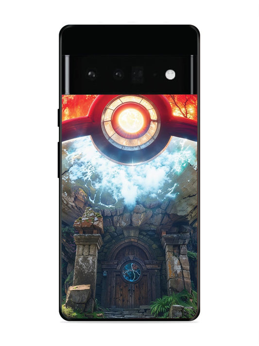 Google Pixel 6 Pro Cartoon-ball-house-anime