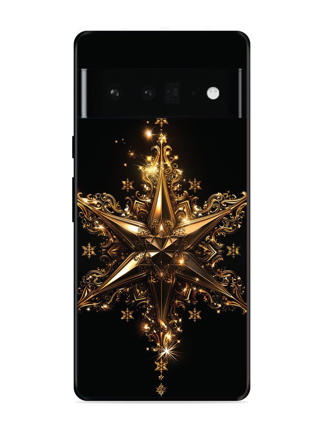 Google Pixel 6 Pro Glinting Golden Star