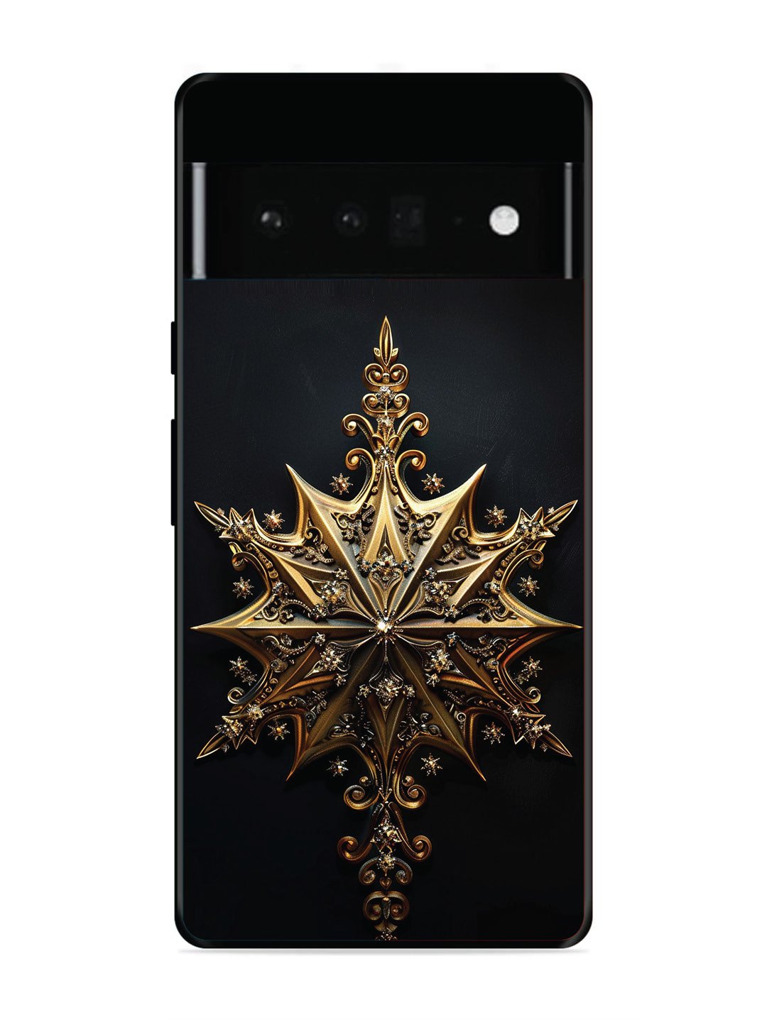 Google Pixel 6 Pro Ornate Golden Star
