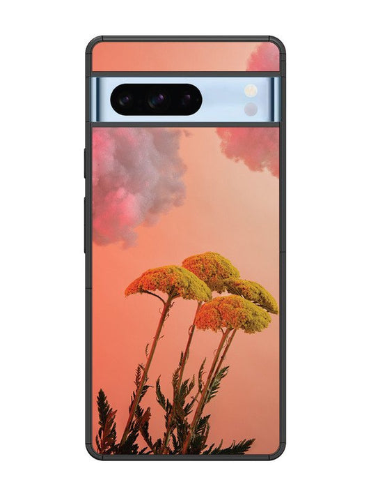 Google Pixel 8 Pro Floral Sunset Blossom Sky