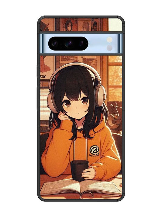 Google Pixel 8 Pro Cute Girl listening Music