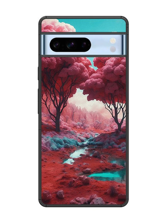 Google Pixel 8 Pro Pink Forest